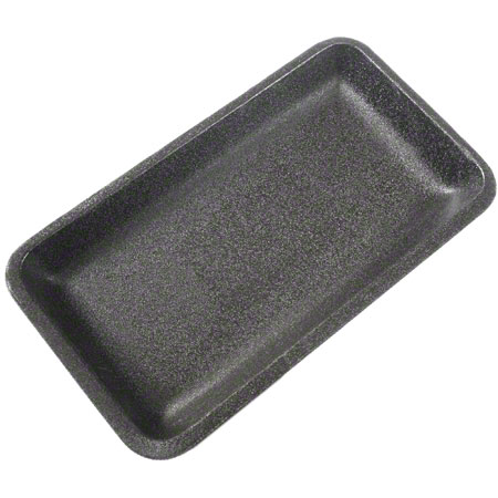 Dyne-a-pak Black Foam Tray 8.5x6.5x.50 Pack 500