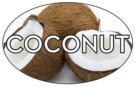 BAKERY LABEL COCONUT REALISTIC