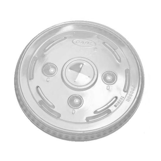 SOLO ULTRA CLEAR LID STRAW SLOT 662TS 1000/CASE  FITS 12