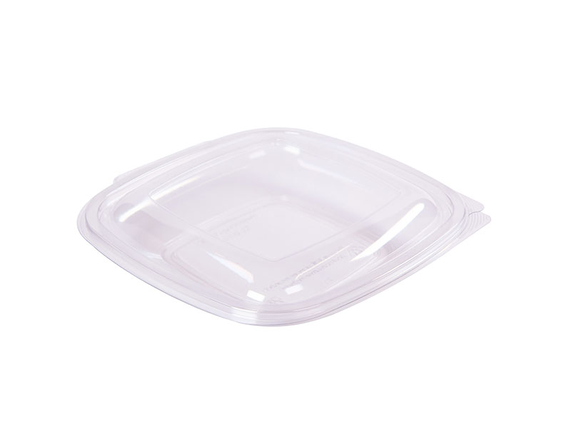 32 OZ CLEAR SQUARE BOWL HINGED LID  CL-S32-S   180/CS