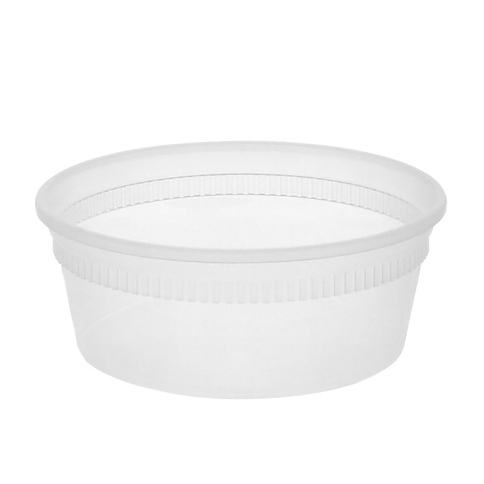 8 OZ. HEAVY PLAST CONTAINER BOTTOMS ONLY 480/CS L5008Y