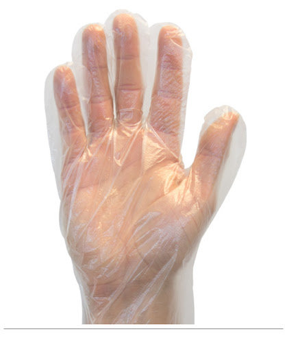 X-LARGE EMBOSSED POLY GLOVE
1,000 PER BOX OF 10-100 Ct 
BOXES.