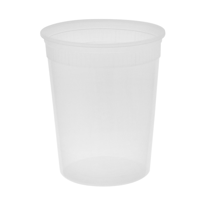 32 OZ. HEAVY PLASTIC CONTAINER BOTTOM ONLY 480/CS SD5032Y