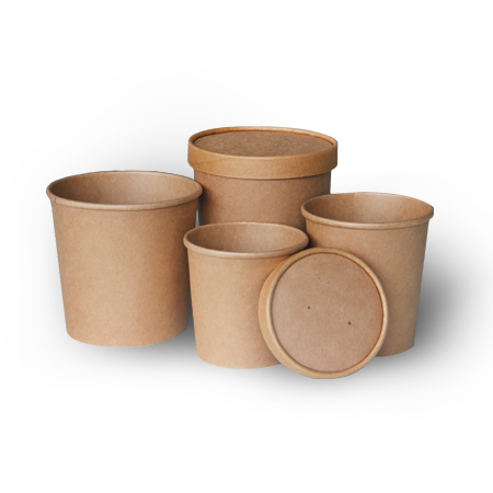 PAPER SOUP CONTAINERS