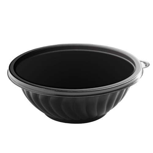 PREPSERVE BLACK BOWL 80 OZ 25/CASE EMI-PTB80-10B