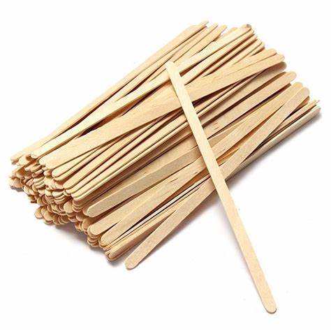 7.5 INCH WOOD COFFEE STIRRER 1000/BOX